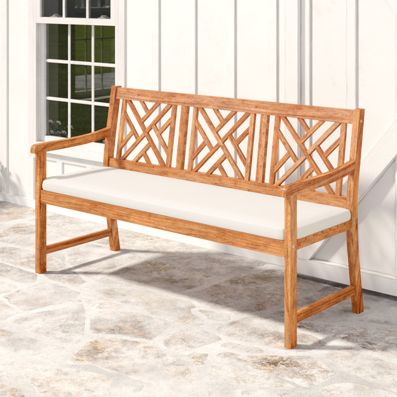 Stanwich Acacia Garden Bench & Reviews Birch Lane